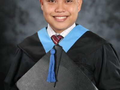 A fresh graduate of Bachelor of Secondary Education Major in Mathematics.